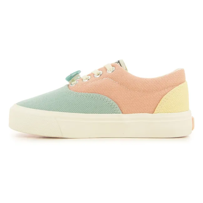 Zapatillas Skate con cordones elásticos | Verde Celedón