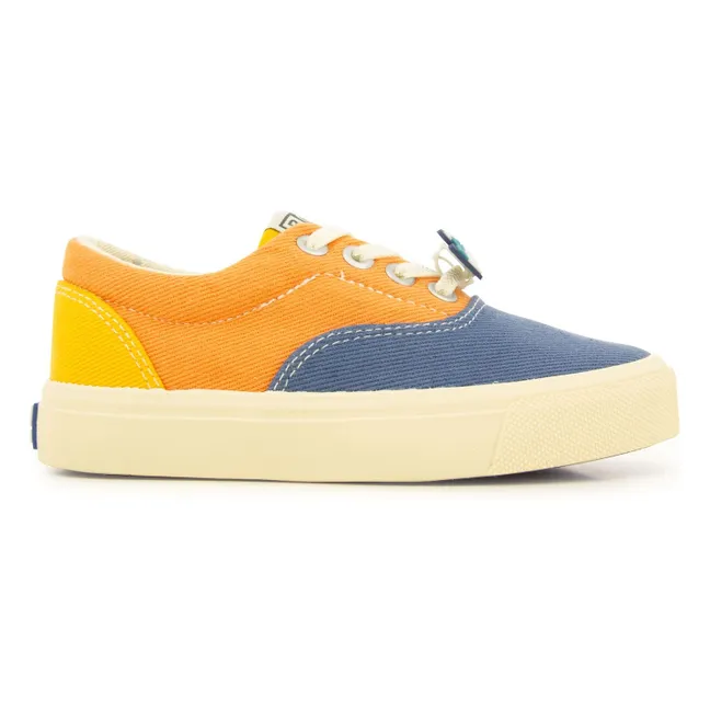 Zapatillas Skate con cordones elásticos | Naranja