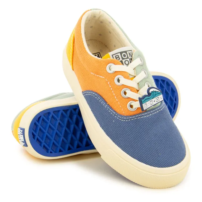 Zapatillas Skate con cordones elásticos | Naranja