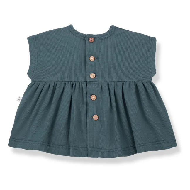 Esther blouse | Petrol blue