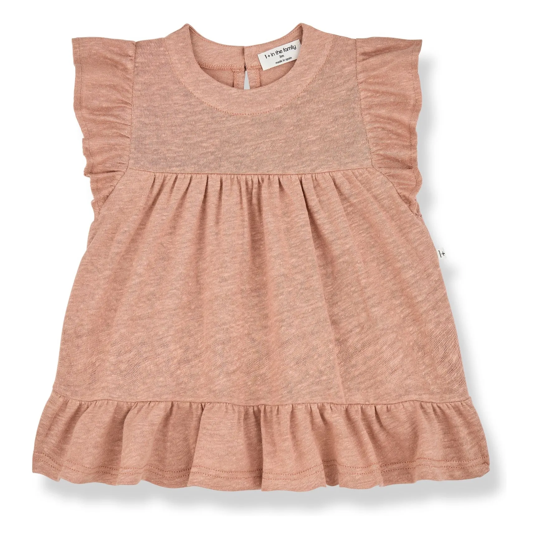 1+ In The Family Dusty Pink Naima Linen Dress