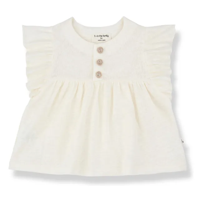 Blouse Rim Lin | Blanc
