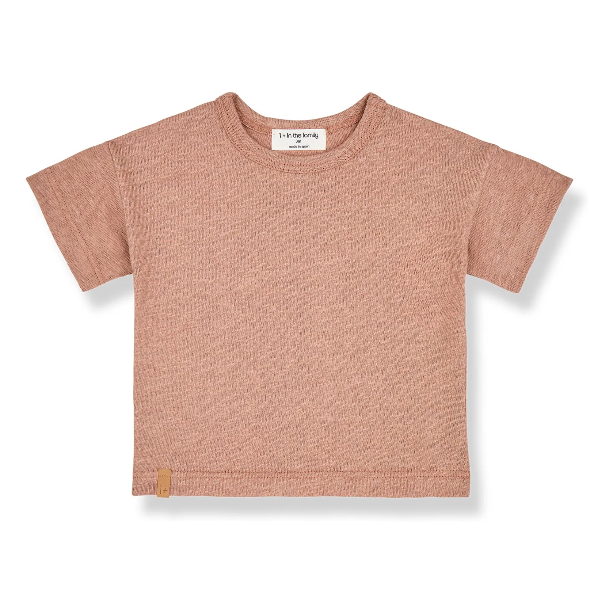 1+ In The Family Dusty Pink Tintoretto Linen T-Shirt
