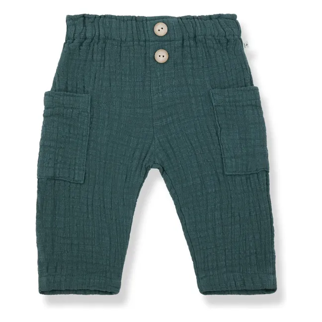 Pantalones Darío | Azul Petróleo