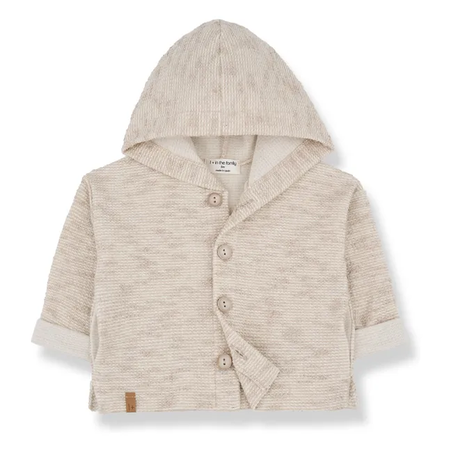 Emilio Hooded Jacket | Beige