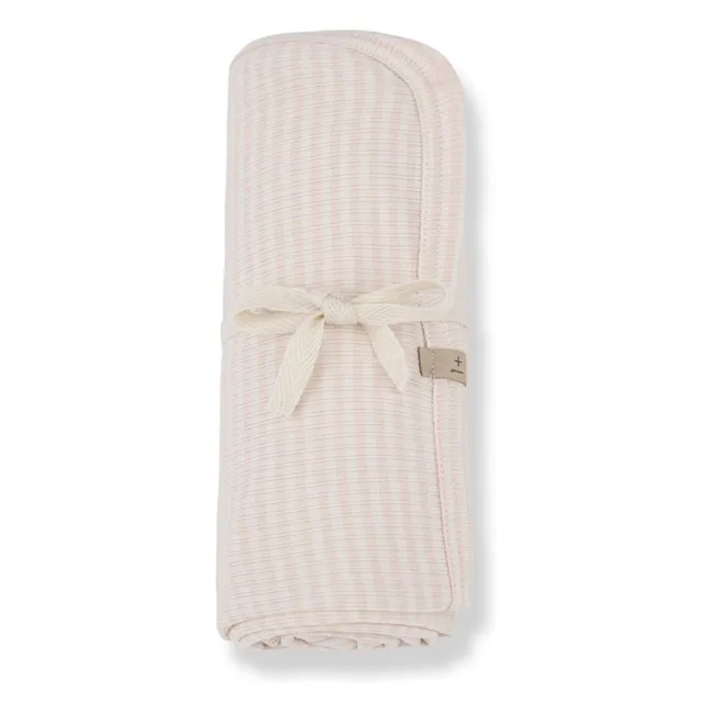 Striped Betta blanket | Pale Pink