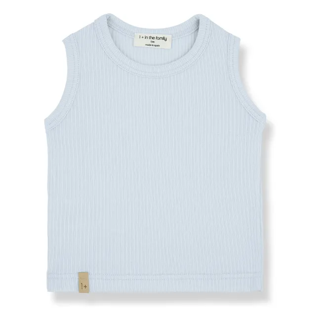 Boi tank top | Pale blue