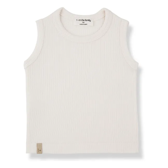 Boi tank top | Ecru