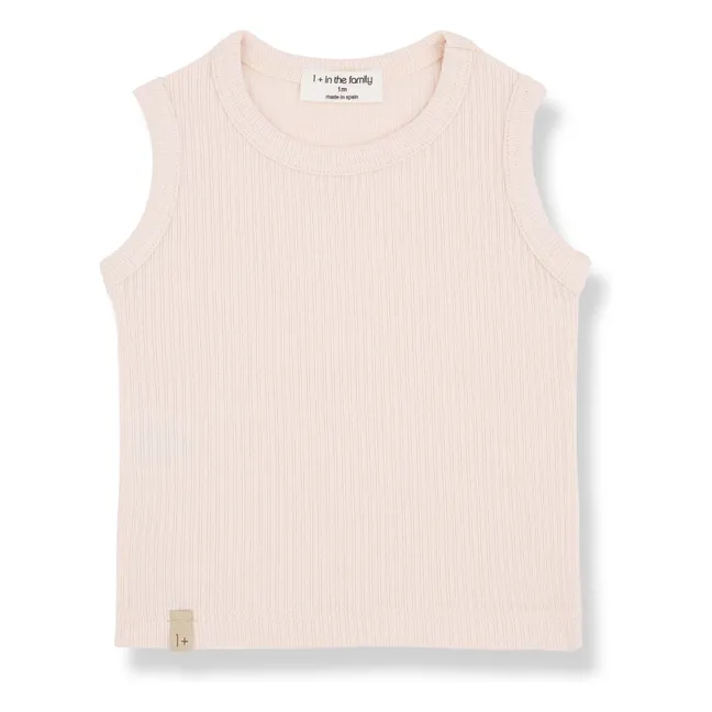 Boi tank top | Pale Pink