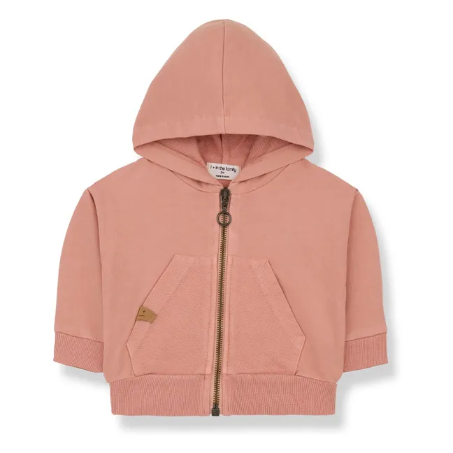 Sudadera con cremallera Koldo | Coral