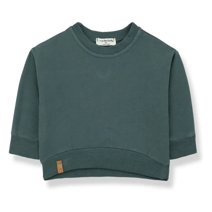 Sweat Esteban | Bleu pétrole- Image produit n°0