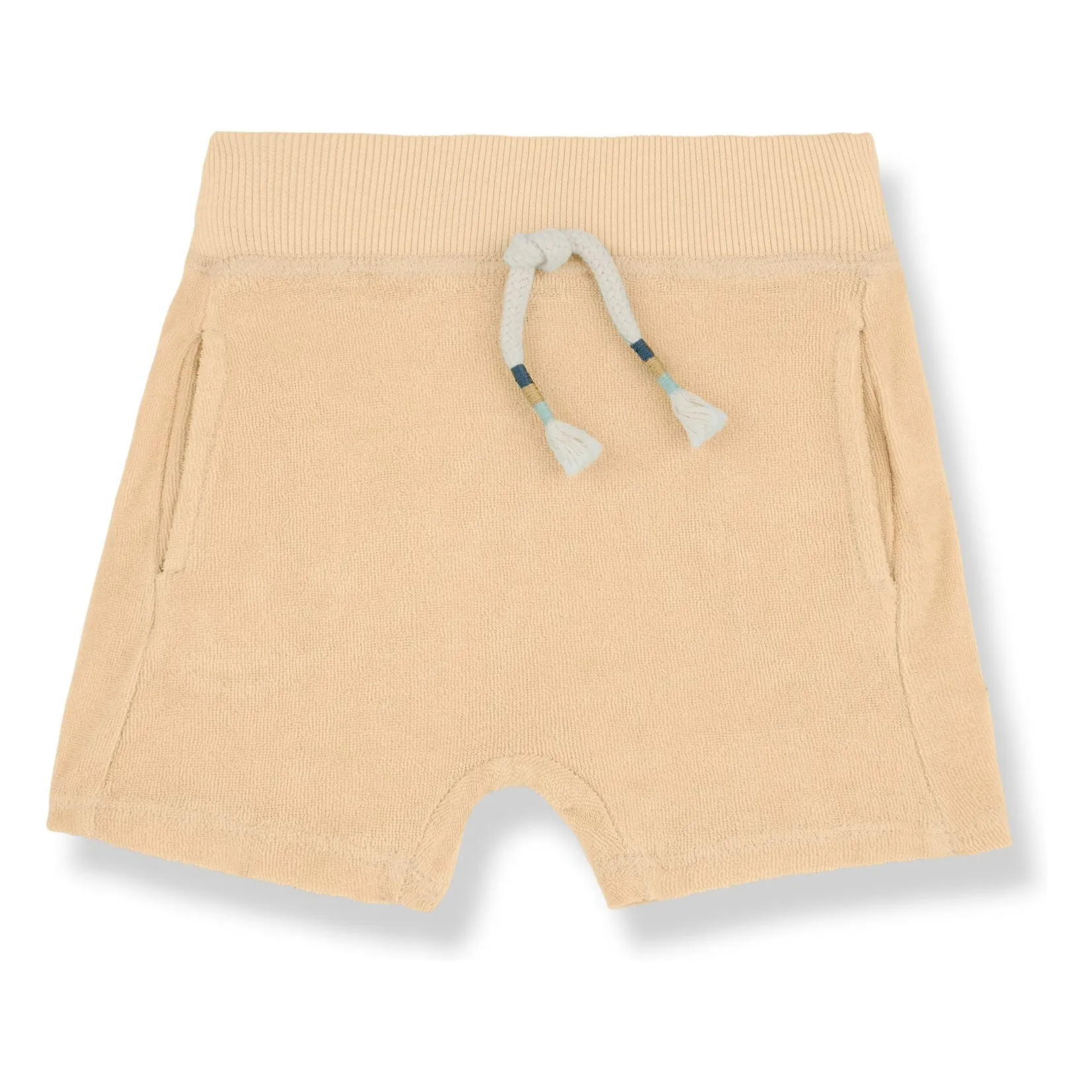 1+ In The Family Yellow Gabi Towelling Shorts