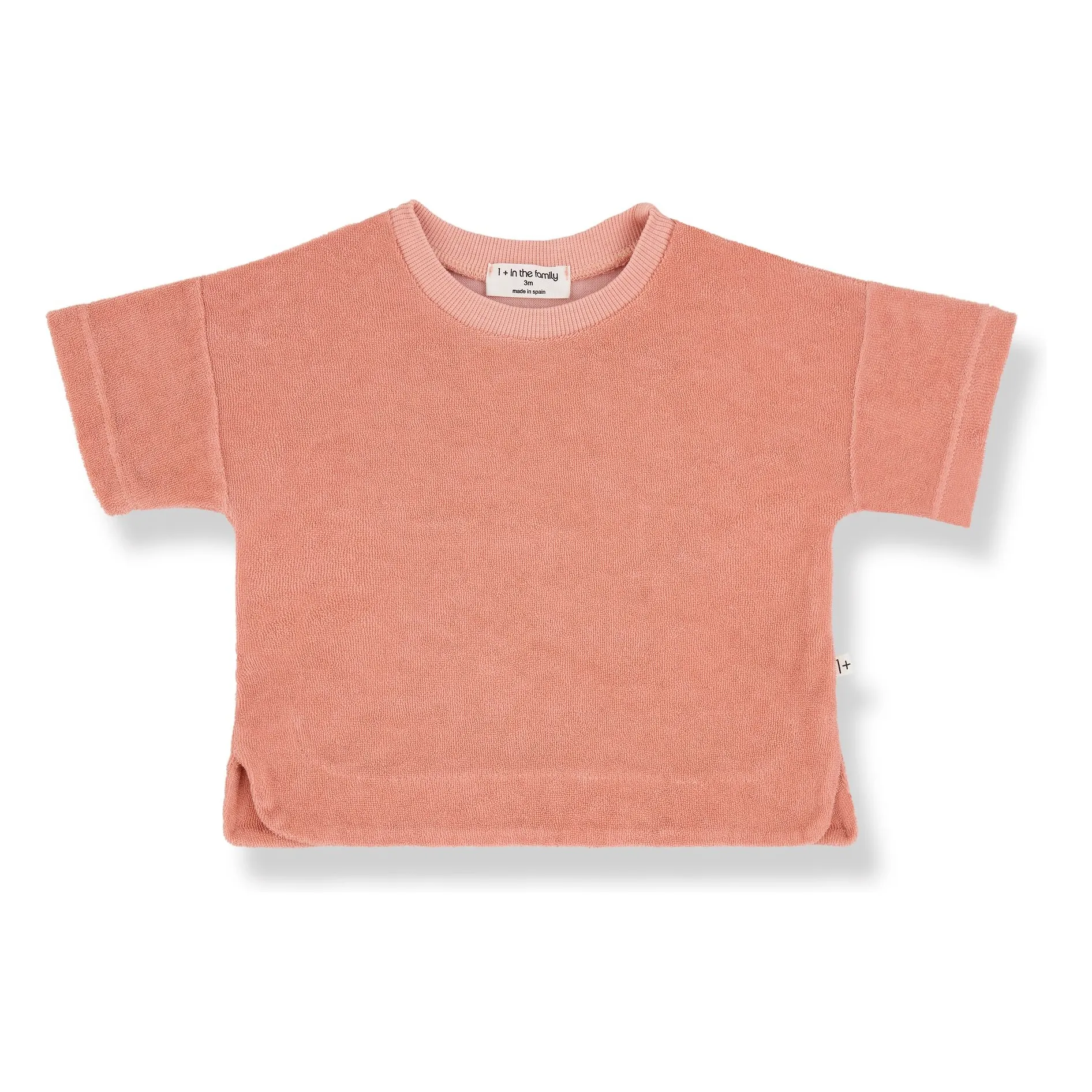 1+ In The Family Coral Pietro Eponge T-Shirt