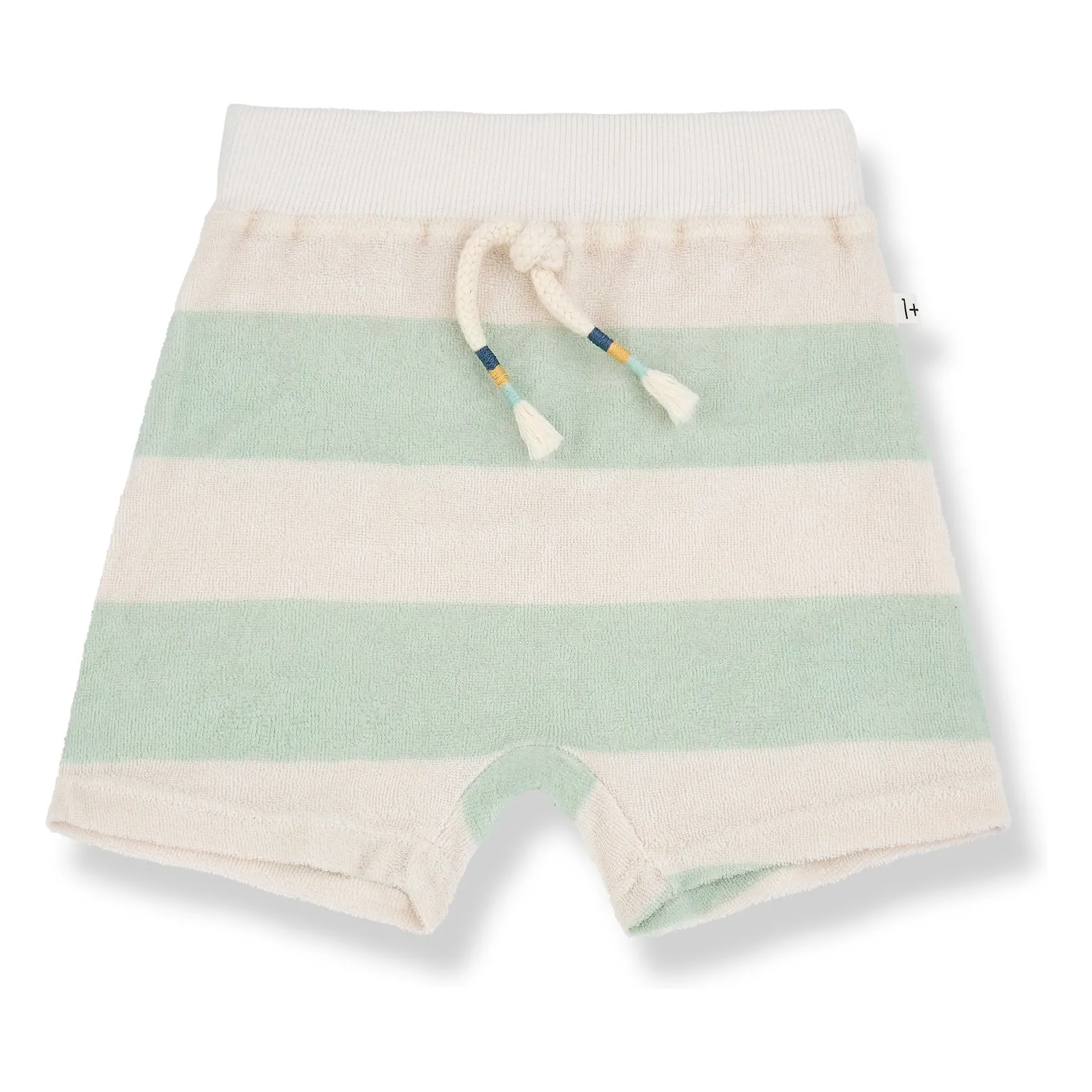 1+ In The Family Green Water Alessandro Eponge Shorts