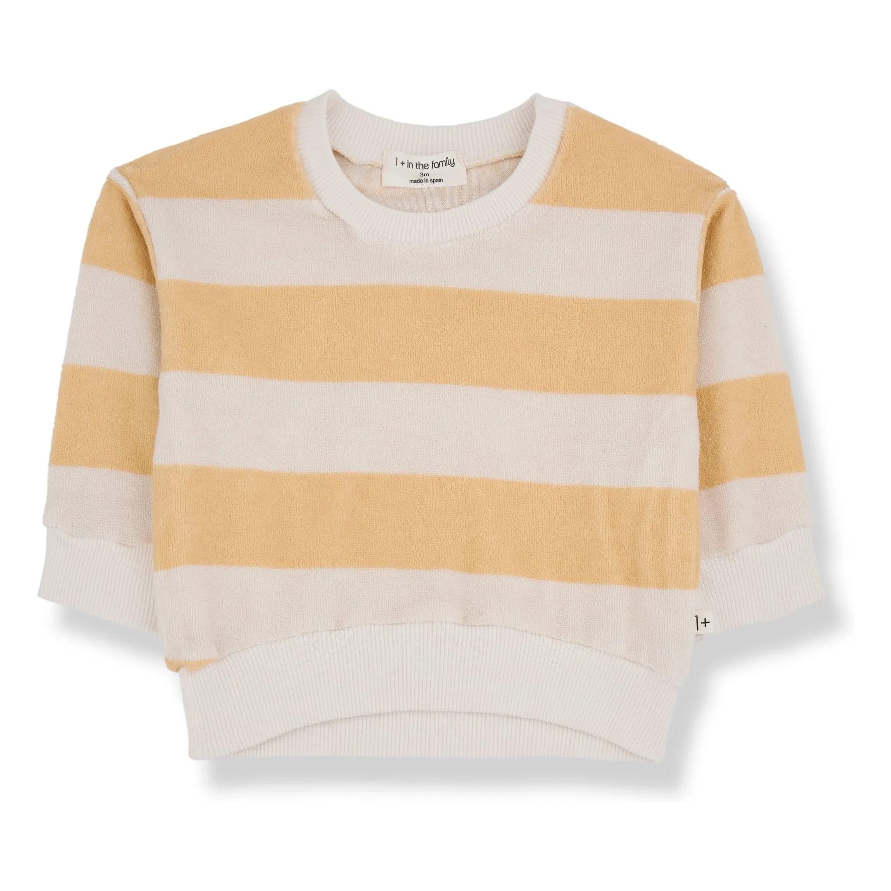 1+ In The Family Yellow Stefano Sponge Sweat