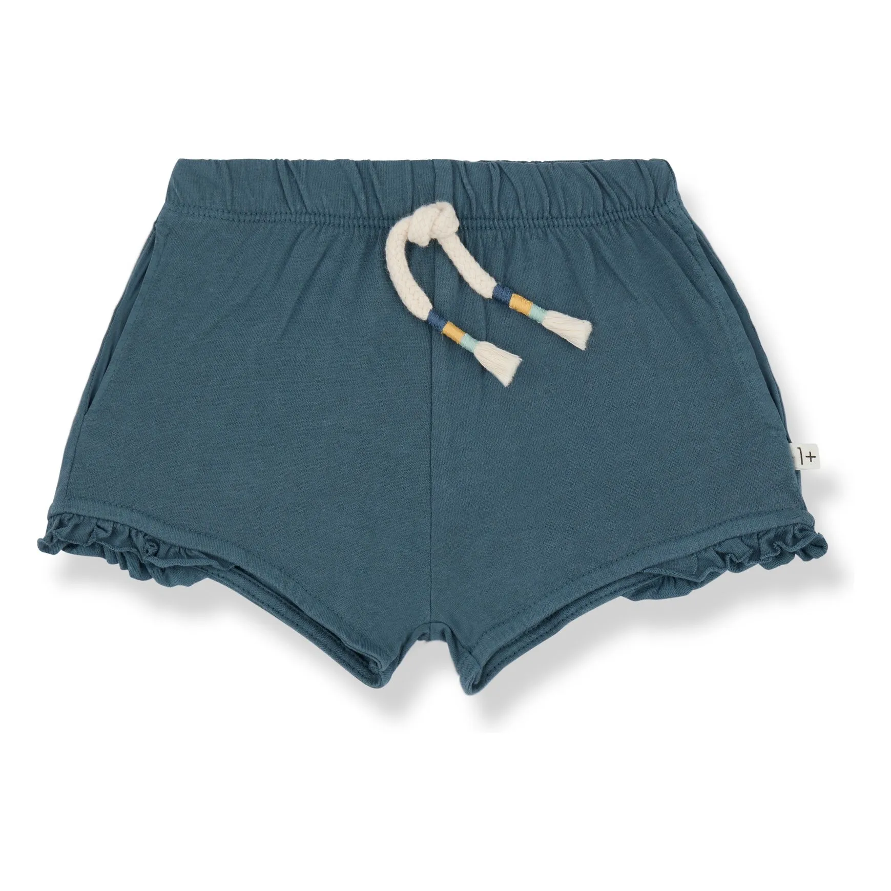 1+ In The Family Petrol Blue Eva Shorts