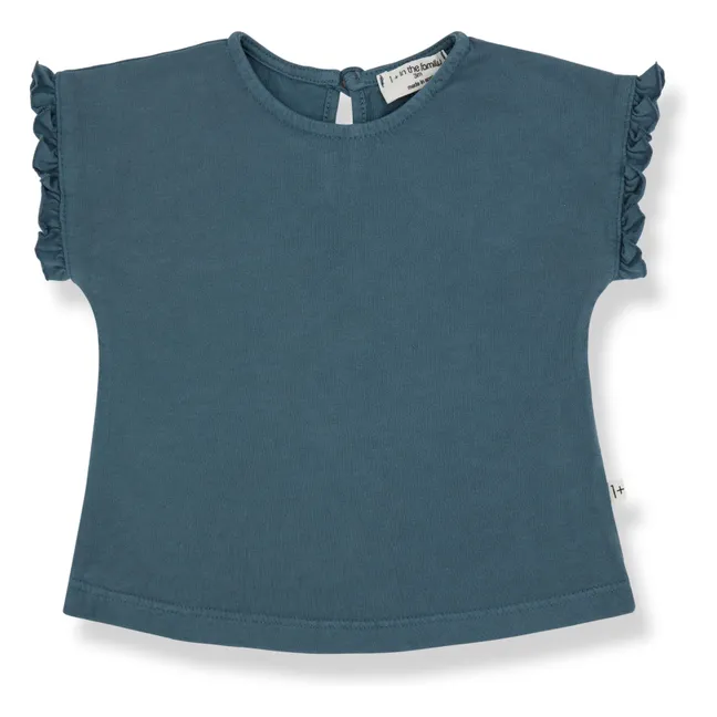 Camiseta Bianca | Azul Petróleo