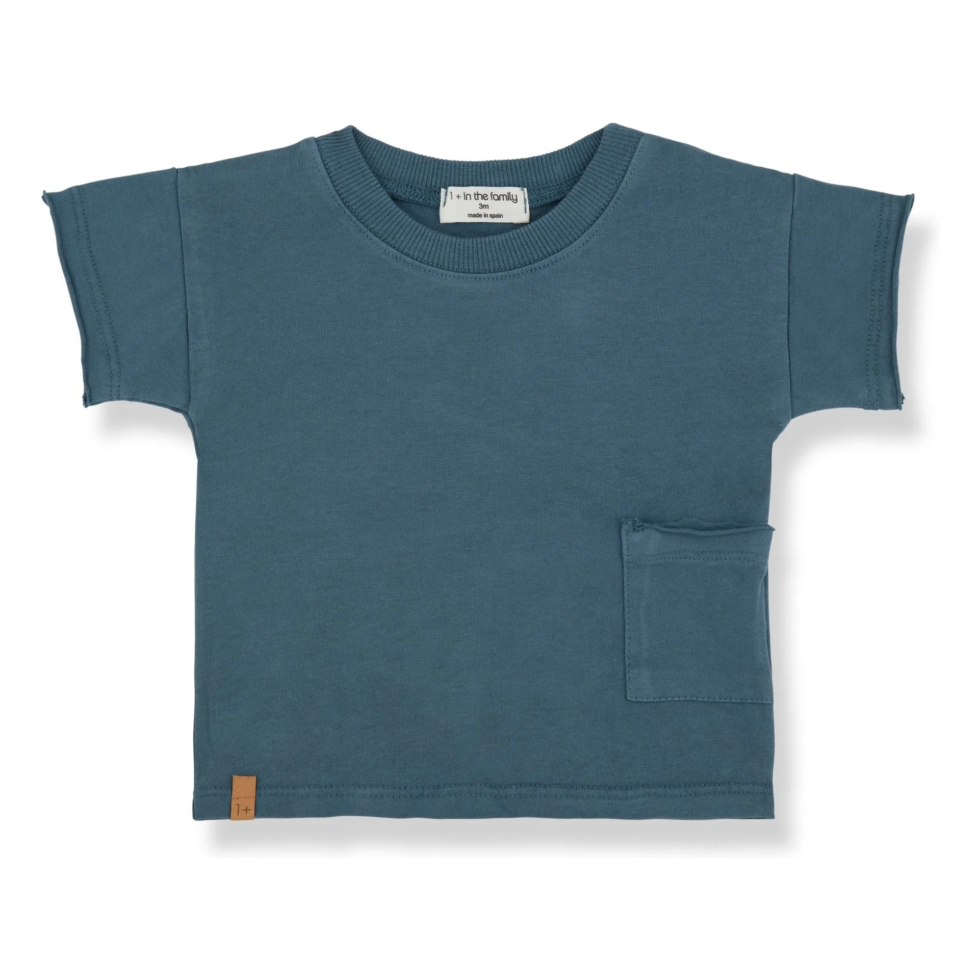 1+ In The Family Petrol Blue Xevi T-Shirt