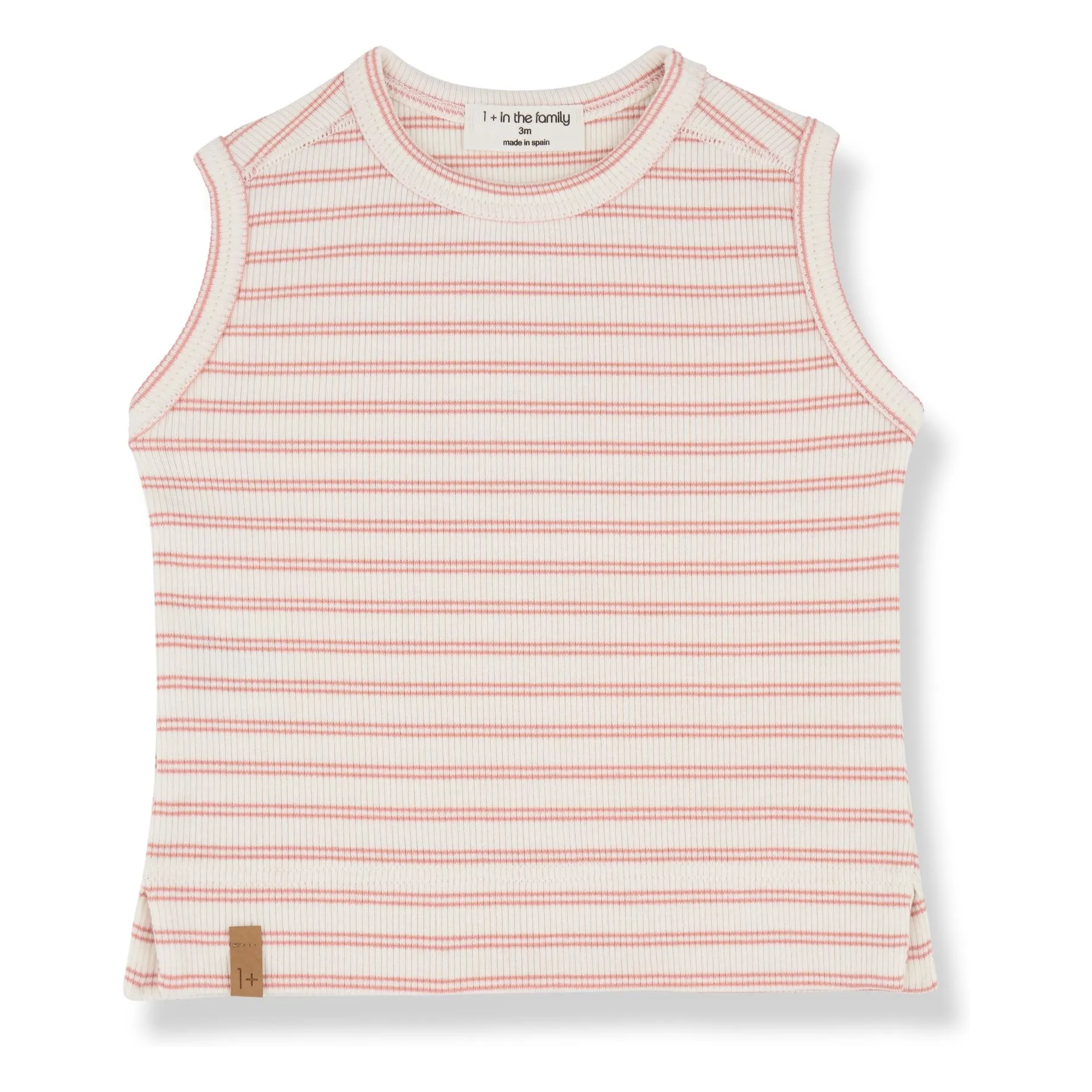 1+ In The Family Coral Moha Tank Top