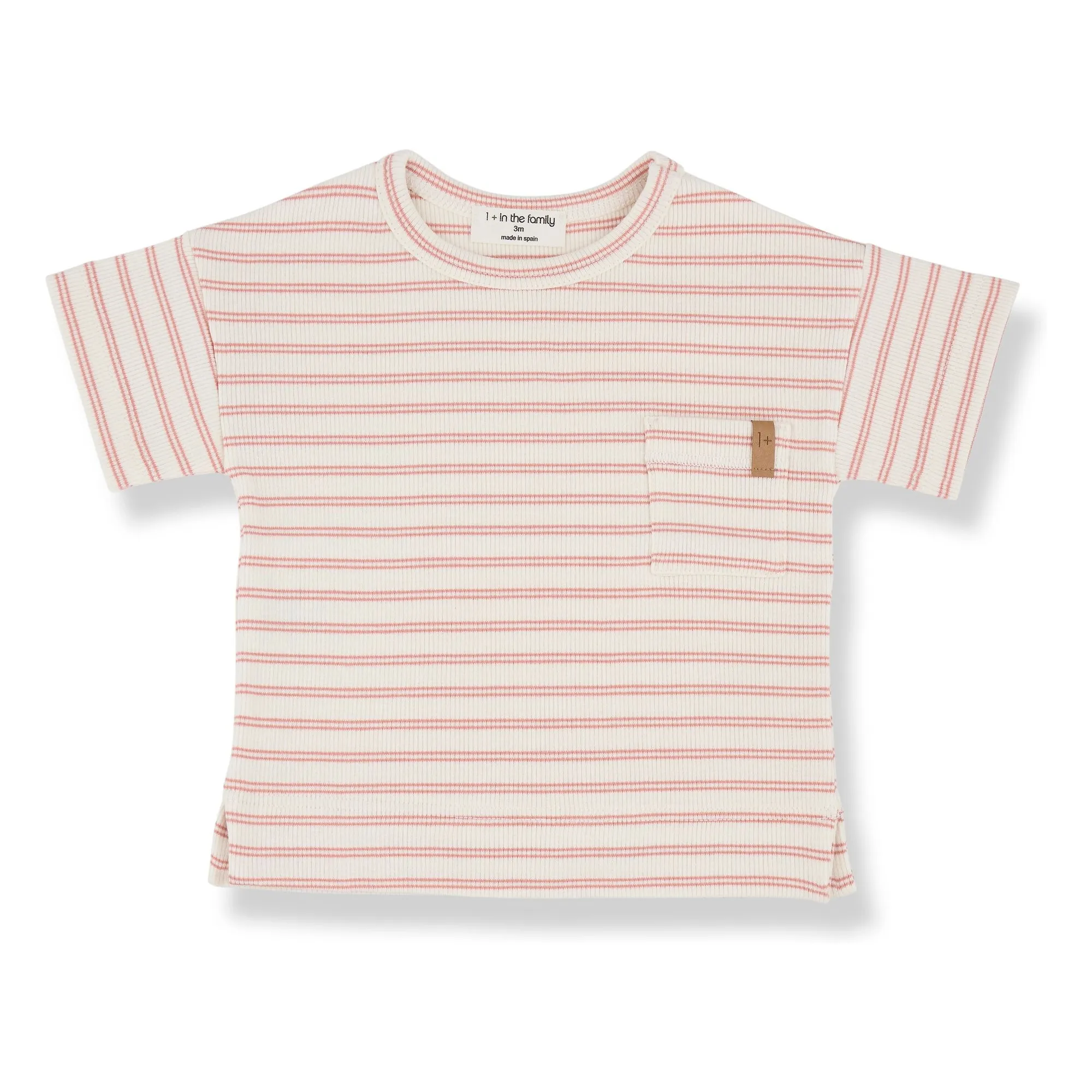 1+ In The Family Coral Pauli T-Shirt