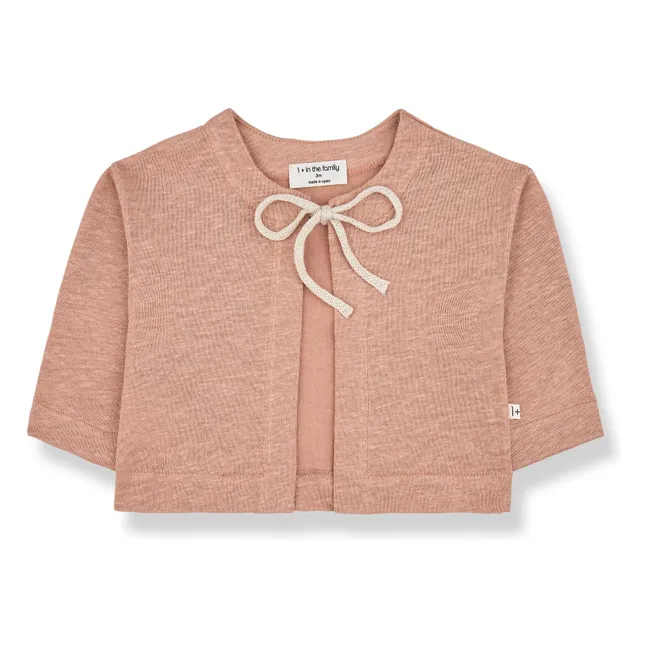 Ira Linen Jacket | Dusty Pink
