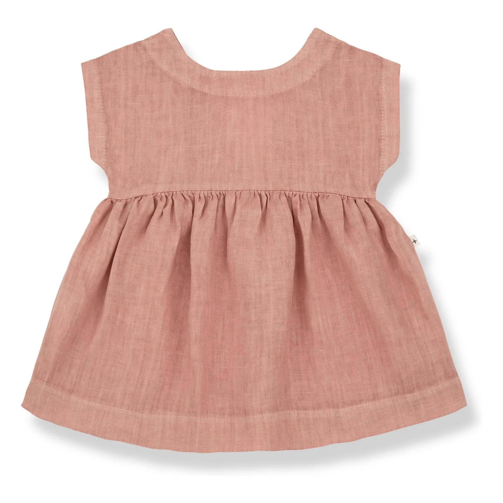1+ In The Family Dusty Pink Bruna Linen Dress
