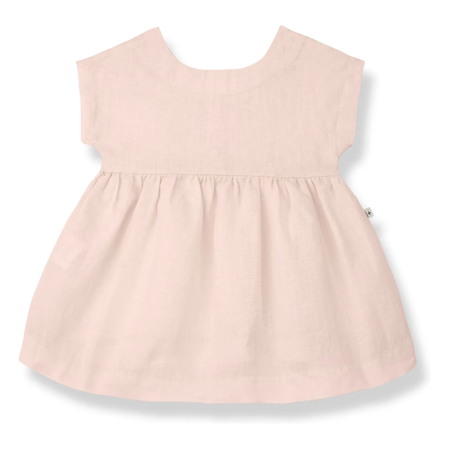 1+ In The Family Pink Bruna Linen Dress