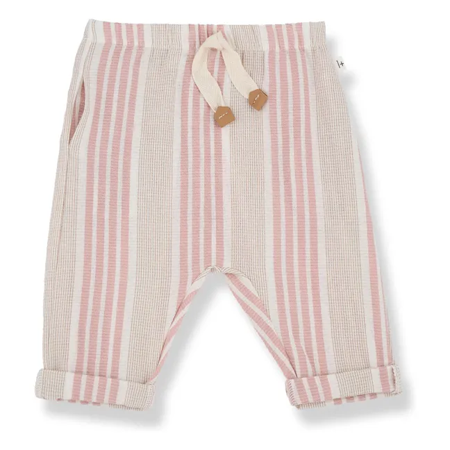 Pantalones Roberto de algodón orgánico | Rosa Viejo