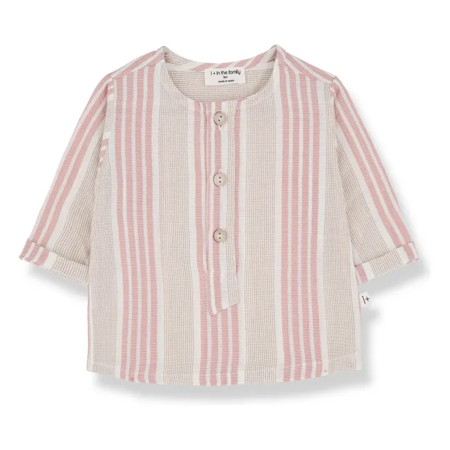 Kurta Enric Algodón orgánico | Rosa Viejo