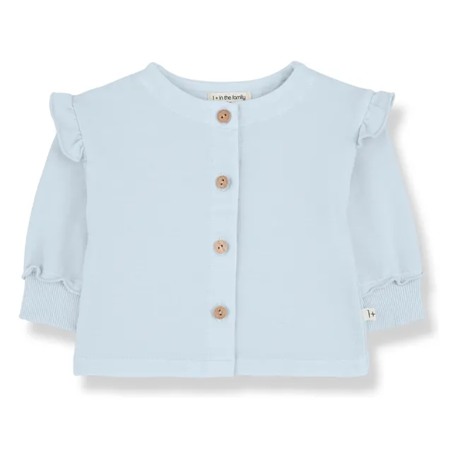 Strickjacke Ona Molleton | Blassblau