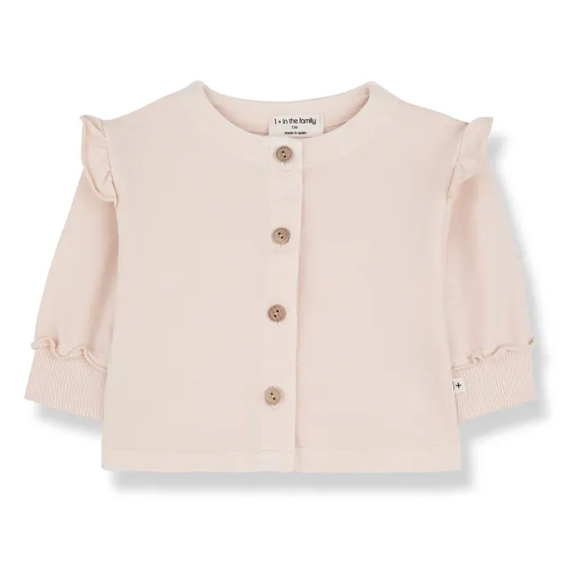 Strickjacke Ona Molleton | Blassrosa