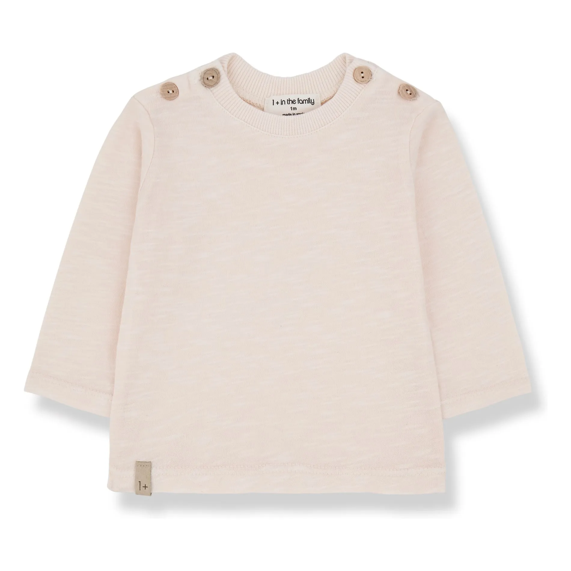 1+ In The Family Pale Pink Octavio T-Shirt