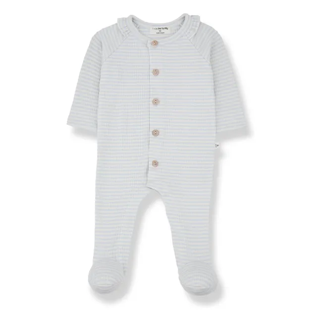 Pyjamas With Cari Feet | Pale blue