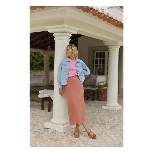 Gonna Marie in cotone biologico - Collezione Donna | Mattone
