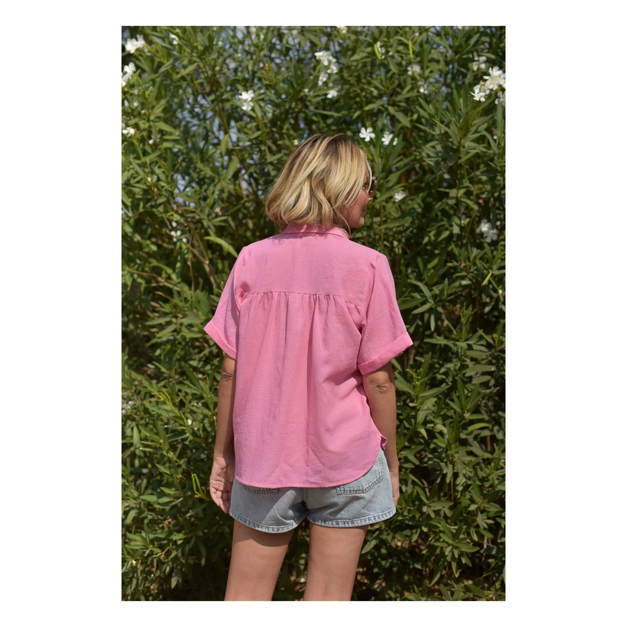 Chemise Chloé - Collection Femme | Rose- Image produit n°2