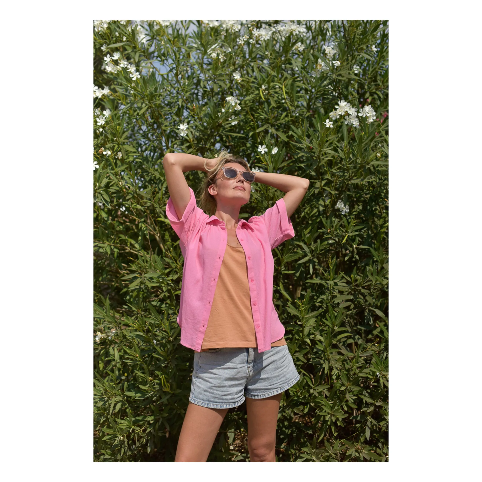 Marlot Paris Women's Pink Chloé Shirt - Collection