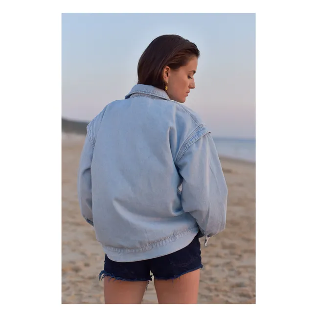 Camille Denim Jacke - Damenkollektion | Hellblau