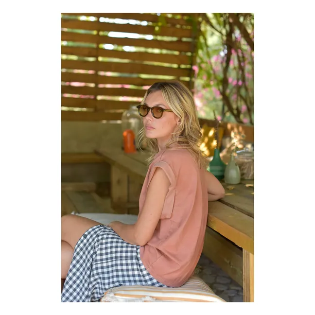 T-shirt in cotone organico Max - Collezione Donna | Mattone