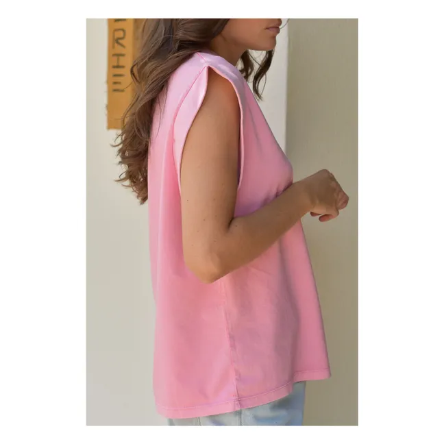 T-shirt in cotone organico Max - Collezione Donna | Rosa
