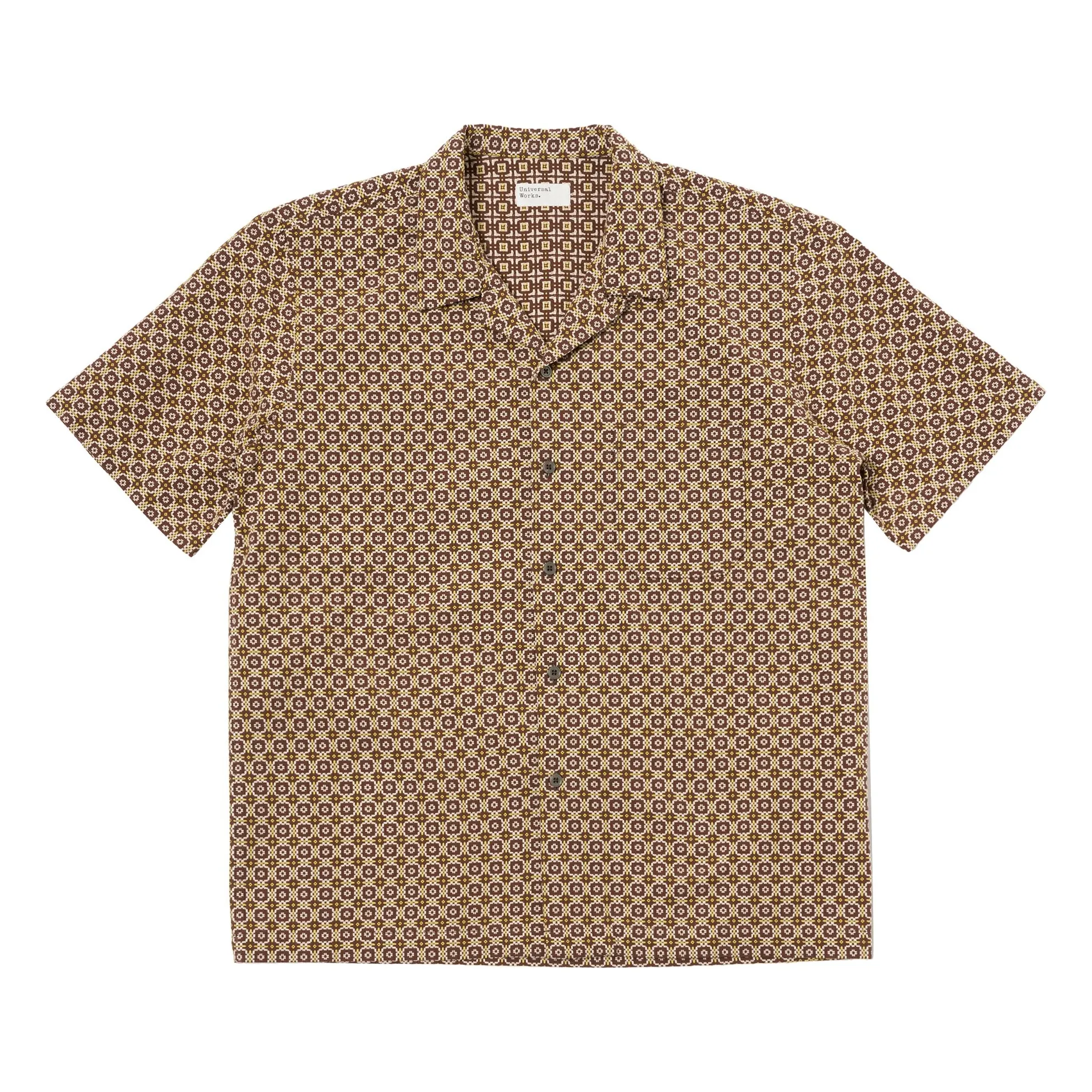 Universal Works Brown Road Shirt