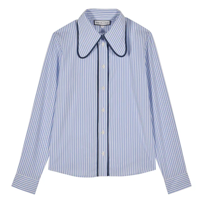 Ala Stripes Shirt | Blue