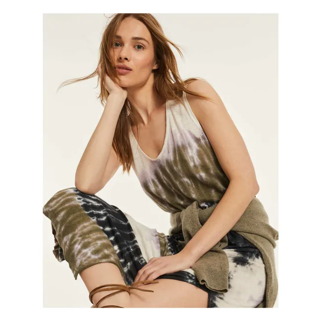 Ramo Sunny Abito in lino | Cachi scuro