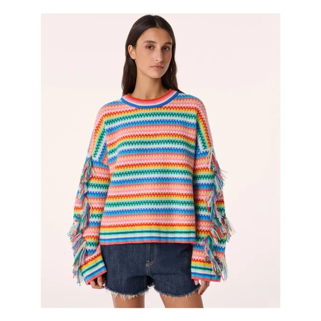 Jersey de cachemira Zanabi | Azul
