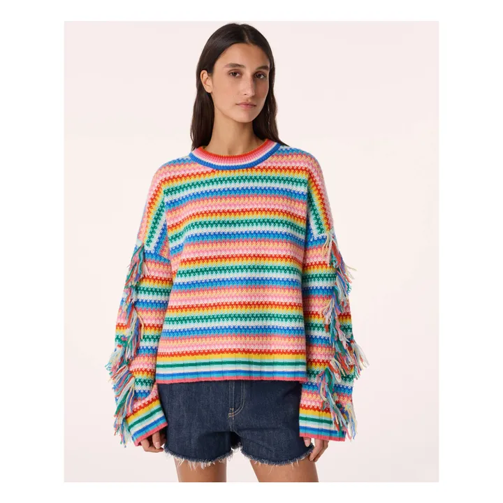 Jersey de cachemira Zanabi | Azul- Imagen del producto n°1