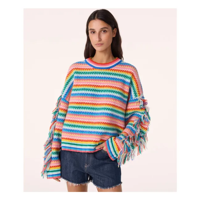 Jersey de cachemira Zanabi | Azul