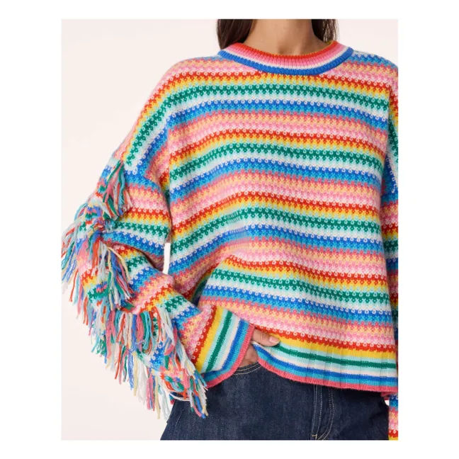 Jersey de cachemira Zanabi | Azul