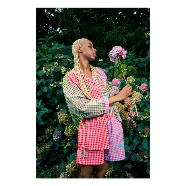 Short Newport Vichy | Rose