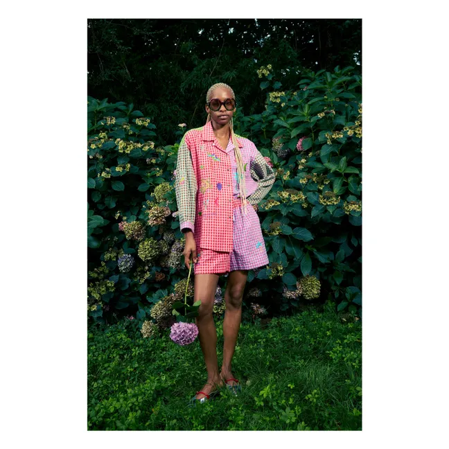 Gardenia Vichy shirt | Pink