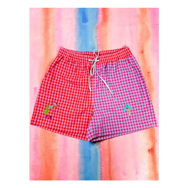 Short Newport Vichy | Rose