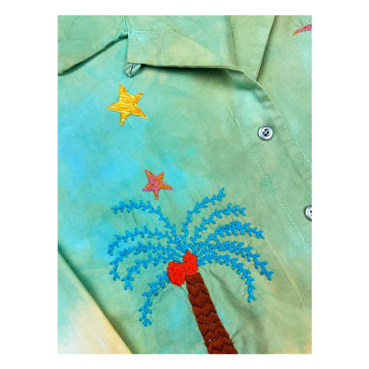 Hemd Gardenia Tie and Dye | Gelb- Produktbild Nr. 4
